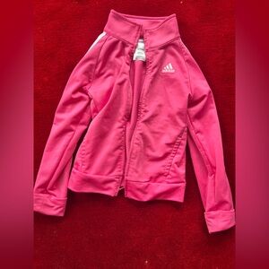 Adidas Girls Zip Up Sweater 6 years old